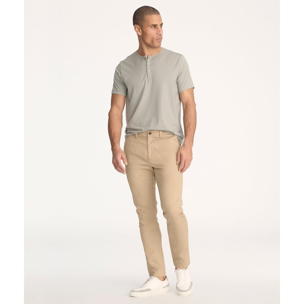 UNTUCKit NWT St. Clair Chino Pants Tan Relaxed Fit Stretch Cotton- 36/30